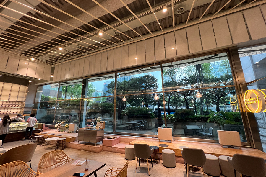 열차단필름 유리창 시공사례